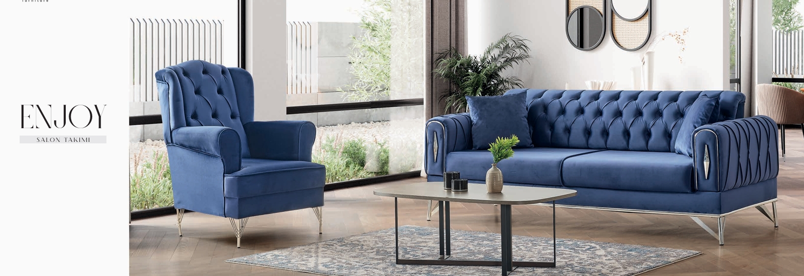 Enjoy Sofa Set 3+3+1