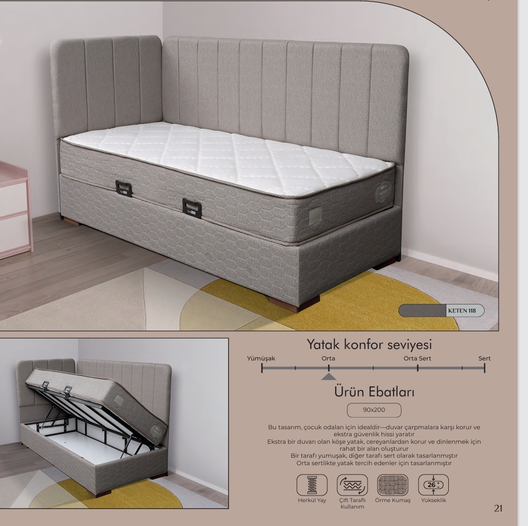 Corner BoxspringBett