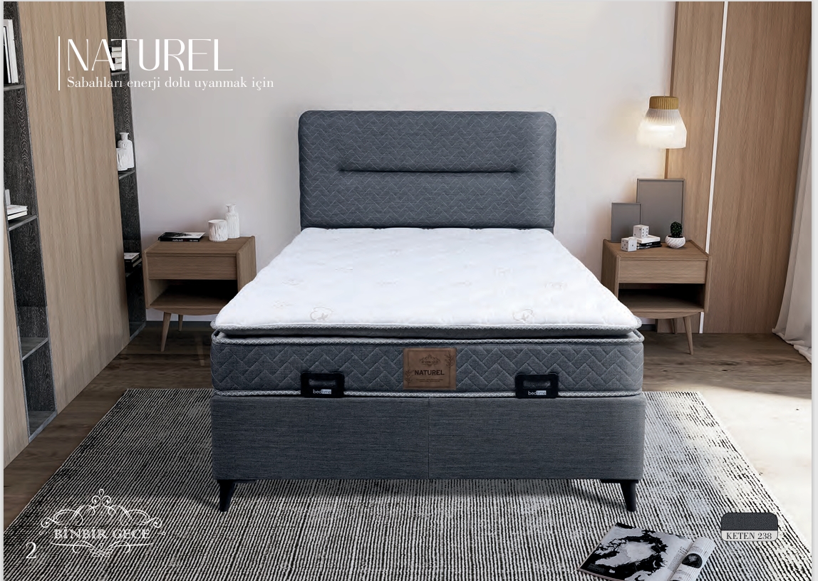 NATUREL Boxspringbett